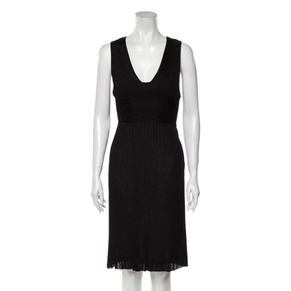 Size M - Womens Zac Posen V Knee Length Dress